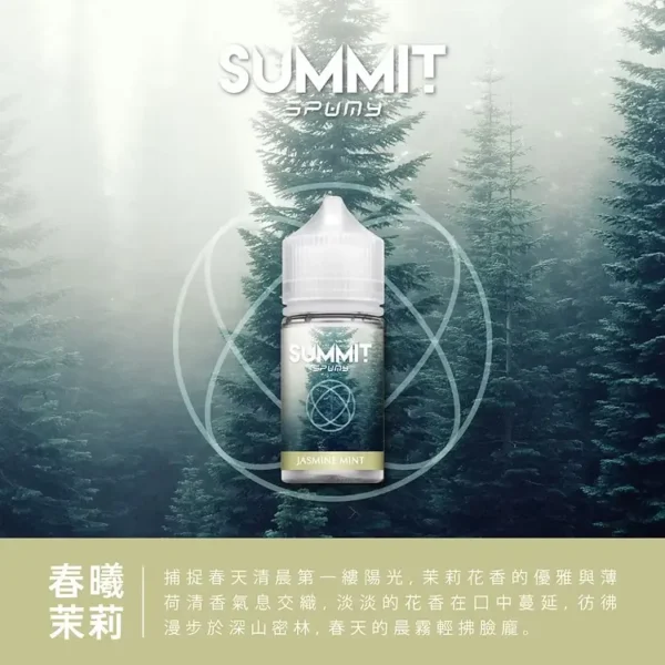 SPUMY Summit 巔峰薄荷 30ml煙油｜薄荷冰感煙油 小煙專用 台灣現貨